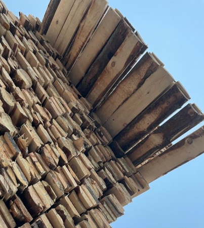 Доска обрезная 2 сорт 25х150х6000 мм Осина ТУ