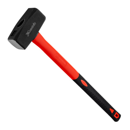 Кувалда 4 кг, фибергласовая обрезиненная рукоятка 600 мм Matrix