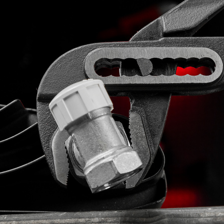 Клещи переставные 400 мм, хром-ванадий, обливные рукоятки Matrix