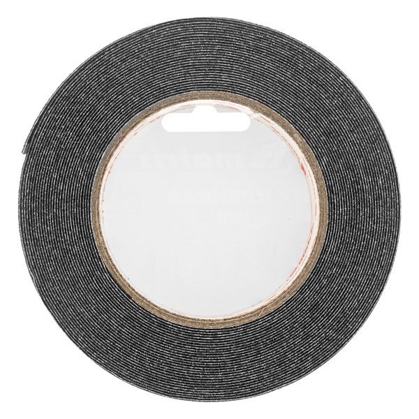 Лента клейкая противоскользящая, черная 25 мм x 10 м Matrix цена