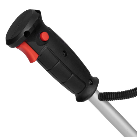 Триммер электрический TE-1400, 1400 Вт, 420 мм, катушка + диск, разборная штанга Denzel цена