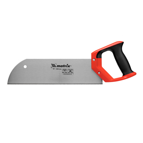 Пила для фанеры с запилом, 330 мм, двухкомпонентная рукоятка Matrix цена