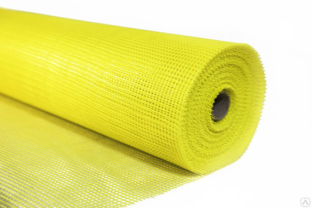 Сетка стеклотканевая фасадная желтая 5х5 25м2