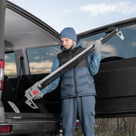 Домкрат реечный, 3 т, высота подъема 115-1315 мм, High Jack Matrix цена