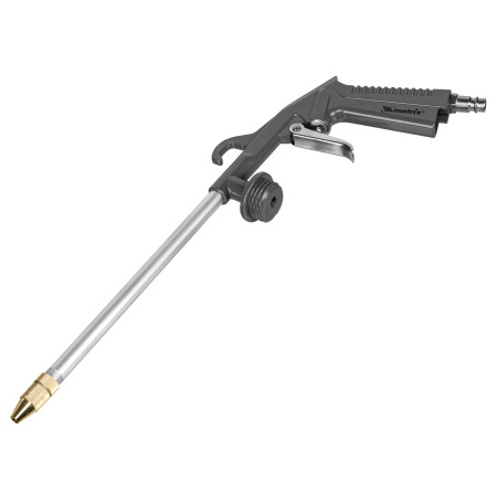 Набор пневмоинструмента, 5 предметов, быстросъемное соединение, краскораспылитель с нижним бачком Matrix цена