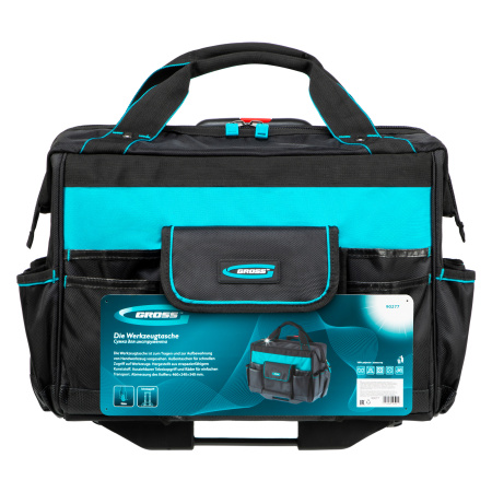 Сумка для инструмента, 460х240х340мм, выдвижная рукоятка, колеса Gross цена