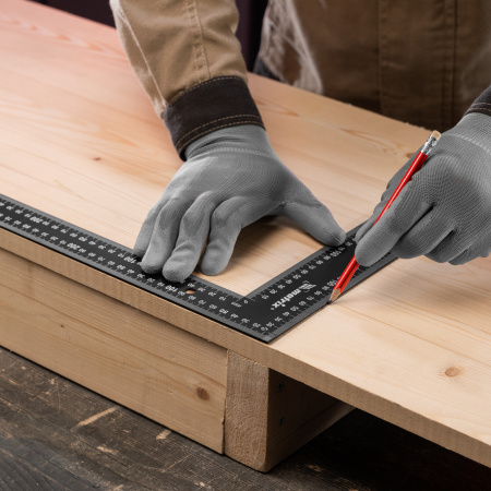 Угольник, 400 х 600 мм, цельнометаллический Matrix цена