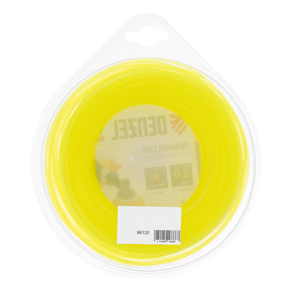 Леска для триммера, звезда 2 мм х 64 м, блистер Flex cord Denzel цена