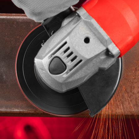 Круг абразивный на ворсовой подложке под "липучку", P 40, 115 мм, 10 шт Matrix