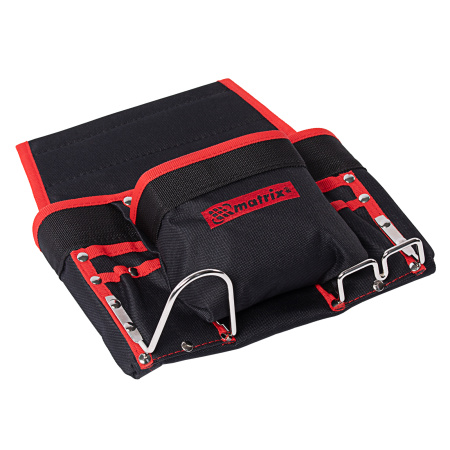 Подсумок поясной, 8 карманов, держатель для молотка, для клещей Matrix цена