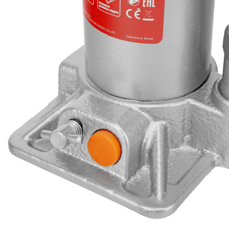 Домкрат гидравлический бутылочный, 4 т, h подъема 194-372 мм, в пластиковом кейсе Matrix цена