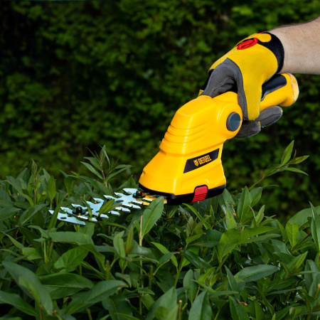 Ножницы-кусторез аккумуляторные G411 с акк. 3.6В Li-Ion 1.5 Ач Denzel цена