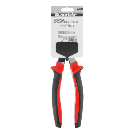 Бокорезы, 200 мм, хром-ванадий, двухкомпонентные рукоятки Matrix