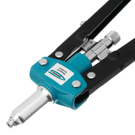 Заклепочник двуручный 420 мм, двухкомпонентные рукоятки, для заклепок 2.4-3.2-4.0-4.8 Gross цена