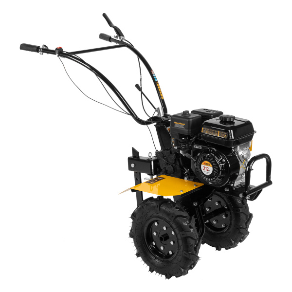 Мотоблок DPT-270, 7 л.с., ремен.сцеп, шир 85 см, глуб 35 см,фрез 3х4,ШОМ,скор 2В/1Н,кол 8" Denzel