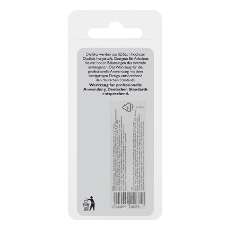 Набор бит двухстор., PH2-T30х45мм, PZ2-H4х45мм, сталь S2, 2 шт. Gross