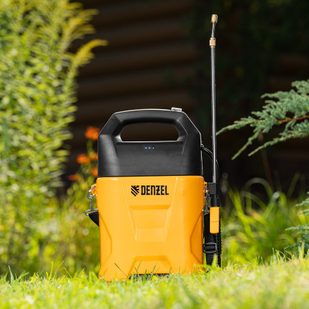 Опрыскиватель аккумуляторный D-5LI, 5 л, Li-Ion акк., 12 В, 2 Ач Denzel цена