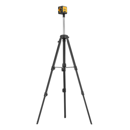 Лазерный уровень DQB-T, 30 м, зеленый луч, батарейки, штатив Denzel цена