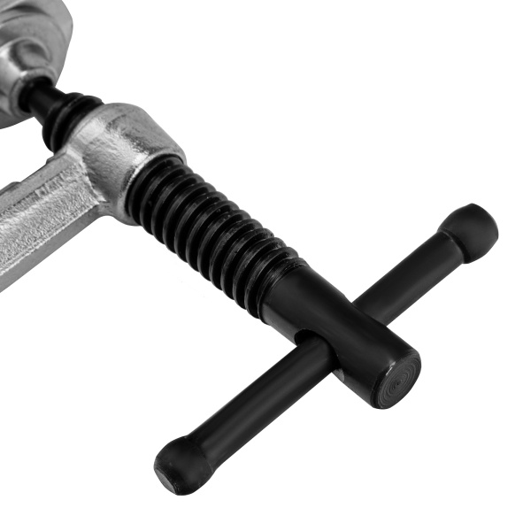 Струбцина F-образная, 100x300мм, кованая Denzel цена