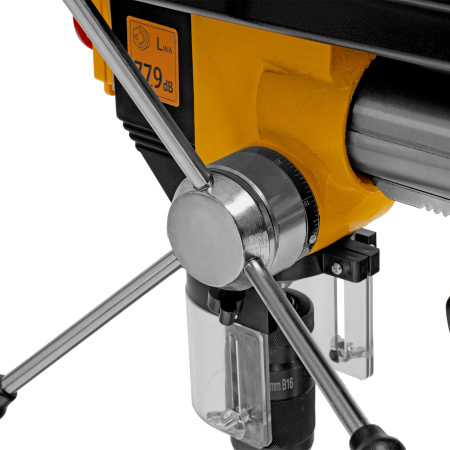 Станок сверлильный радиальный DDM-550R, 550 Вт, 16 мм, 12 ск., настольный Denzel