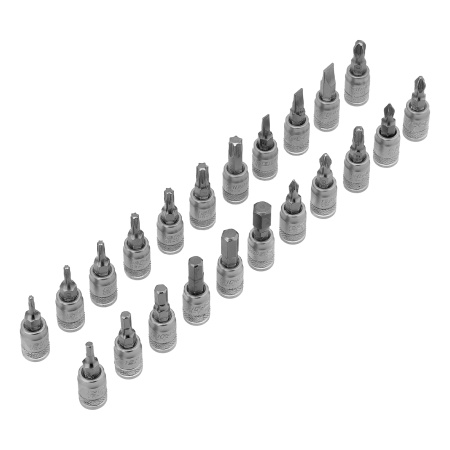 Набор инструментов, 1/4", CrV, 120 зубьев, 42 предмета Gross