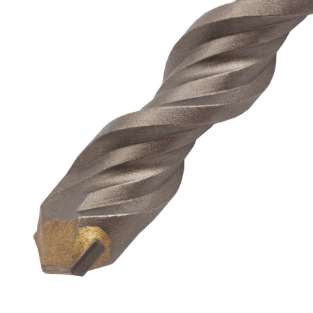 Бур по бетону, двойная спираль, три пылеотводящие кромки, 16 x 460 мм DENZEL