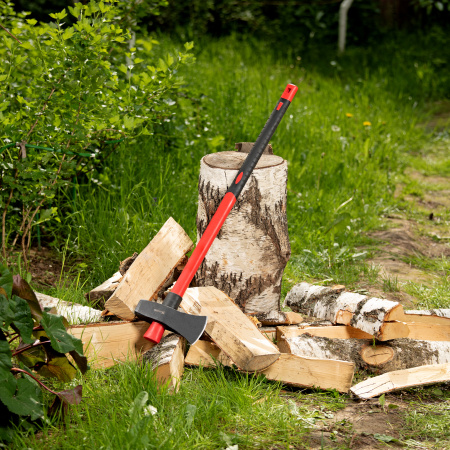 Колун, 3600 г, фибергласовое обрезиненное топорище 900 мм Matrix цена