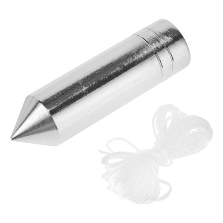 Отвес цилиндрический, 400 г, шнур 5 м Matrix цена