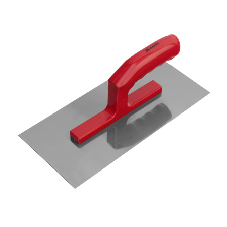 Гладилка стальная, 280 х 130 мм, зеркальная полировка, пластмассовая ручка Matrix цена