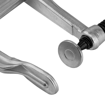Струбцина F-образная, 80x300мм, кованая Denzel цена