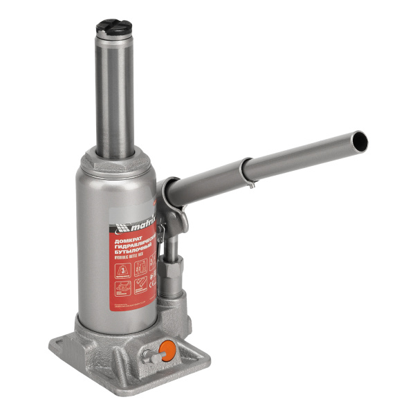 Домкрат гидравлический бутылочный, 3 т, h подъема 178-343 мм Matrix цена