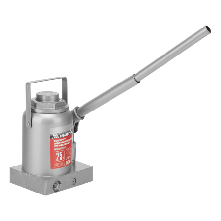 Домкрат гидравлический бутылочный, 25 т, высота подъема 230-360 мм Matrix цена