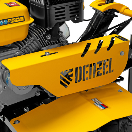 Мотоблок DPT-170S, 7 л.с., ремен.сцеп, фрез 3х4, ШОМ, передачи 2В/1Н Denzel