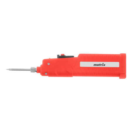 Паяльник беспроводной 4.5 В, 8 Вт, 350°С, припой 10 г, работа от элементов питания 3хАА Matrix цена