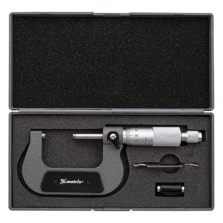 Микрометр механический,25-50 мм Matrix цена
