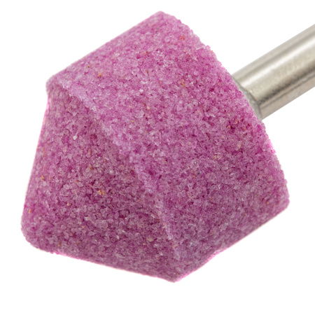 Шарошка абразивная, конус, 25 x 25 x 6 мм, F46, 3 шт Matrix