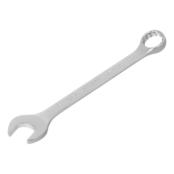 Ключ комбинированный, 30 мм, CrV, полированный хром Matrix