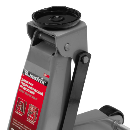 Домкрат гидравлический подкатной профессиональный, быстрый подъем, 3 т, 130-465 мм. Quick Matrix цена