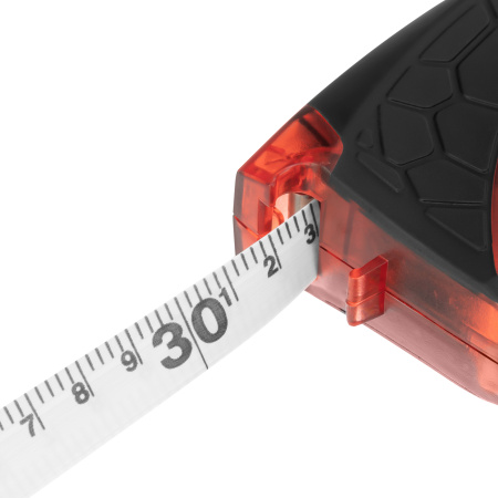 Рулетка геодезическая 30 м х 15 мм, закрытый корпус, фибергласовая лента, двусторонняя шкала, Pro Matrix цена