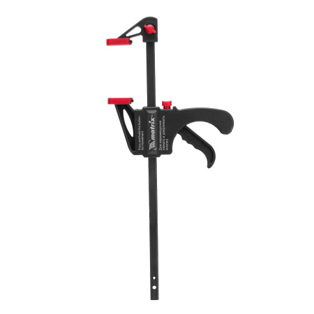 Струбцина универсальная F-образная, 200 х 315 х 45 мм, пластмассовый корпус Matrix цена