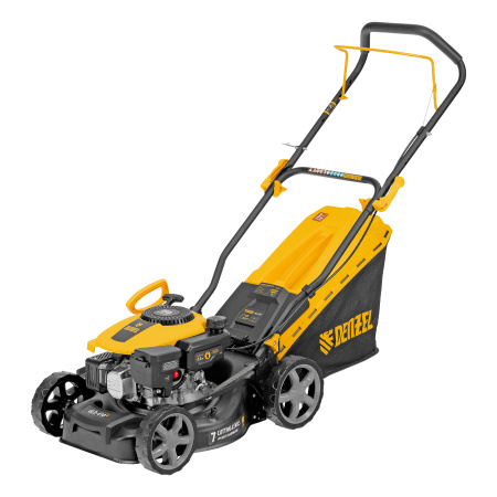 Газонокосилка бензиновая GLD-410-K, 150 см3, 41 см, 40 л// Denzel цена