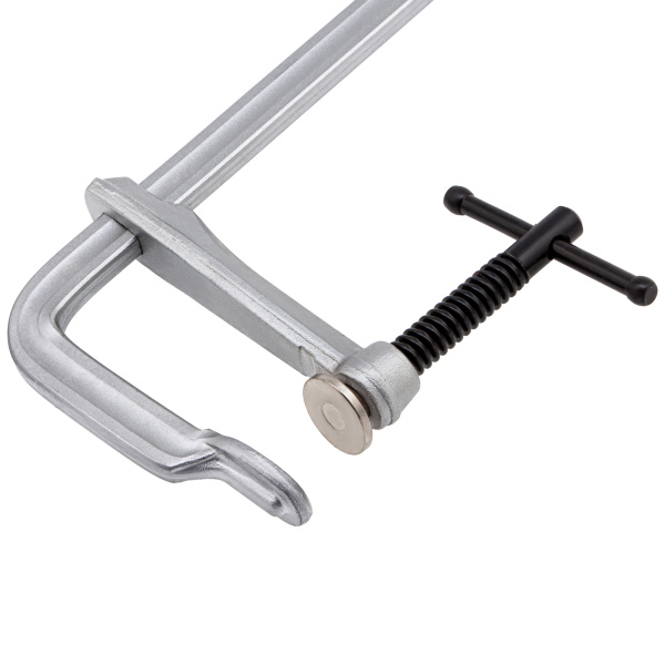 Струбцина F-образная, 120x600мм, кованая Denzel цена