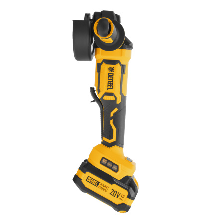 Машина шлифовальная угловая аккумуляторная бесщет. AGH-BL-20-125, Li-Ion, 20 В// Denzel