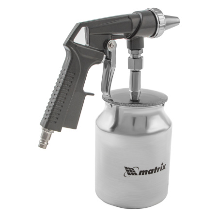 Пистолет пескоструйный с нижним бачком, пневматический Matrix цена