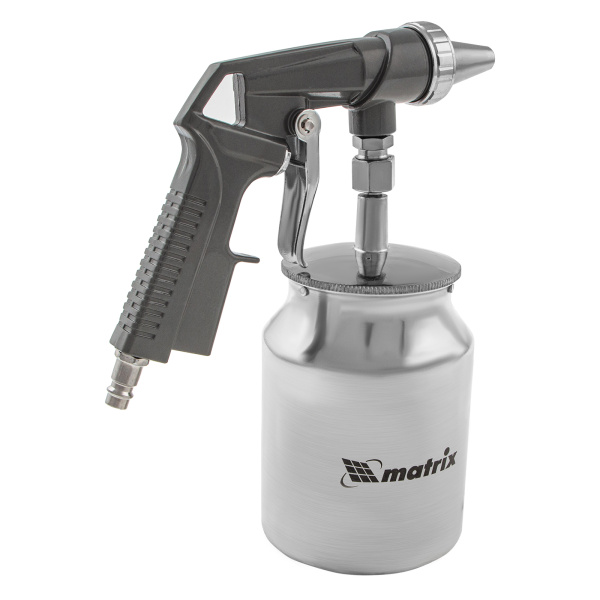 Пистолет пескоструйный с нижним бачком, пневматический Matrix цена