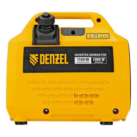 Генератор инверторный GS-1100iS, 1,1 кВт, 230 В, закрытый корпус, ручной старт DENZEL