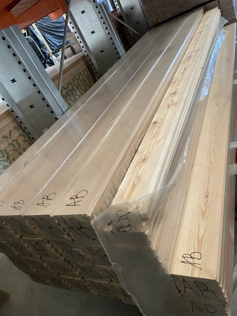 Доска пола шпунтованная 28х140х4000 сорт АБ Лиственница 0.56м2