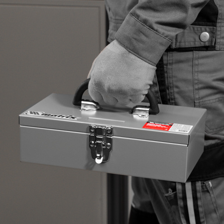 Ящик для инструмента, 284 х 160 х 78 мм, металлический Matrix цена