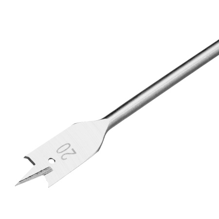 Сверло по дереву перовое удлиненное, 20 х 300 мм, шестигранный хвостовик Matrix