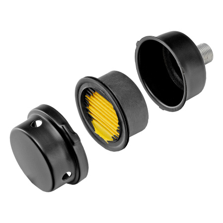 Компрессор DLS950/24 безмаслянный малошумный 950 Вт, 165 л/мин, ресивер 24 л Denzel